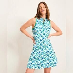 Tommy Bahama Aubrey Seaside Brights IslandZone Tennis Dress Preppy Active